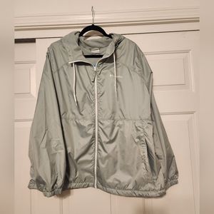 Columbia lined windbreaker zip up jacket